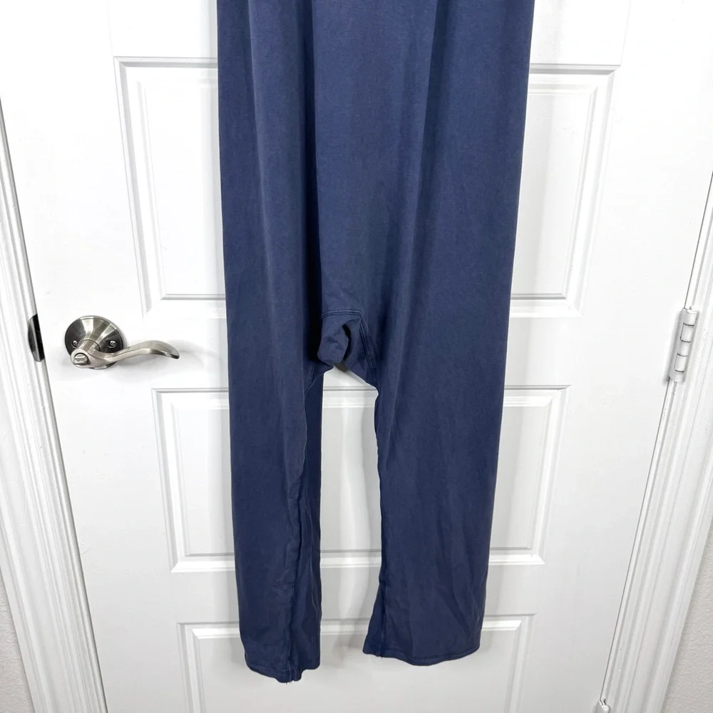 FREE PEOPLE FP Movement NEW Hot Shot Twisted Onesie Size M Jumpsuit Blue
